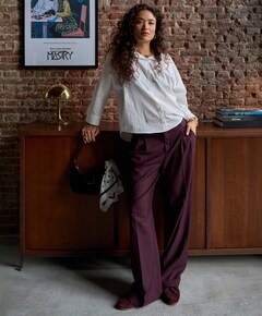 Mara_Wide_Leg_393 pantalon rood