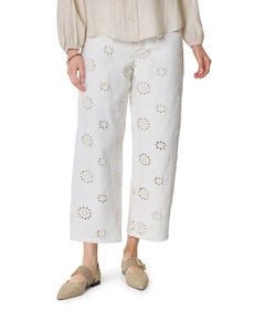 Masha Straight dames jeans ecru