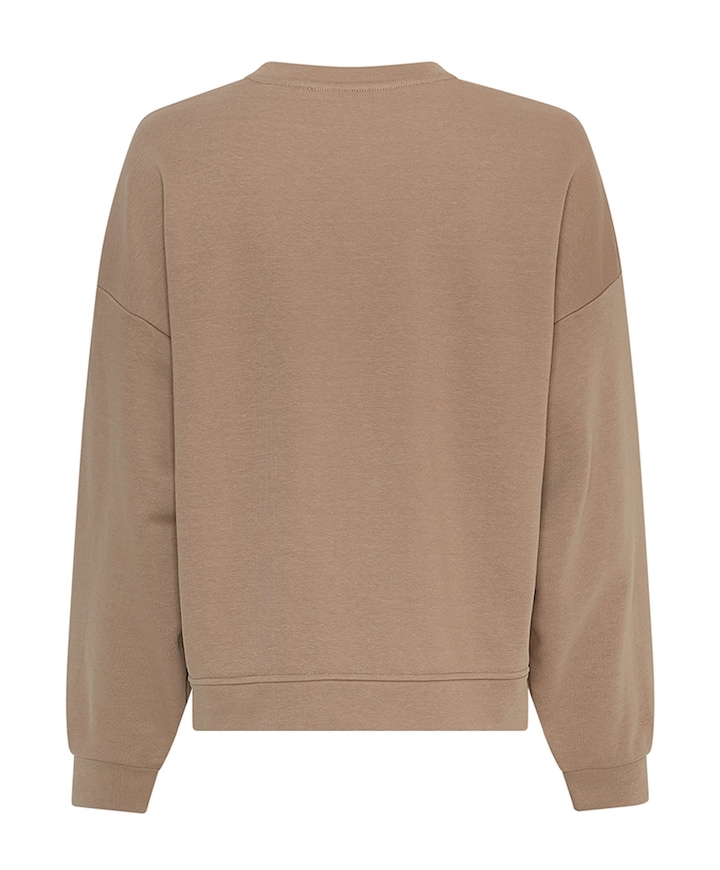 Dames sweater beige