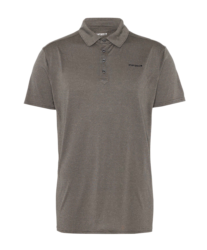 Heren polo beige
