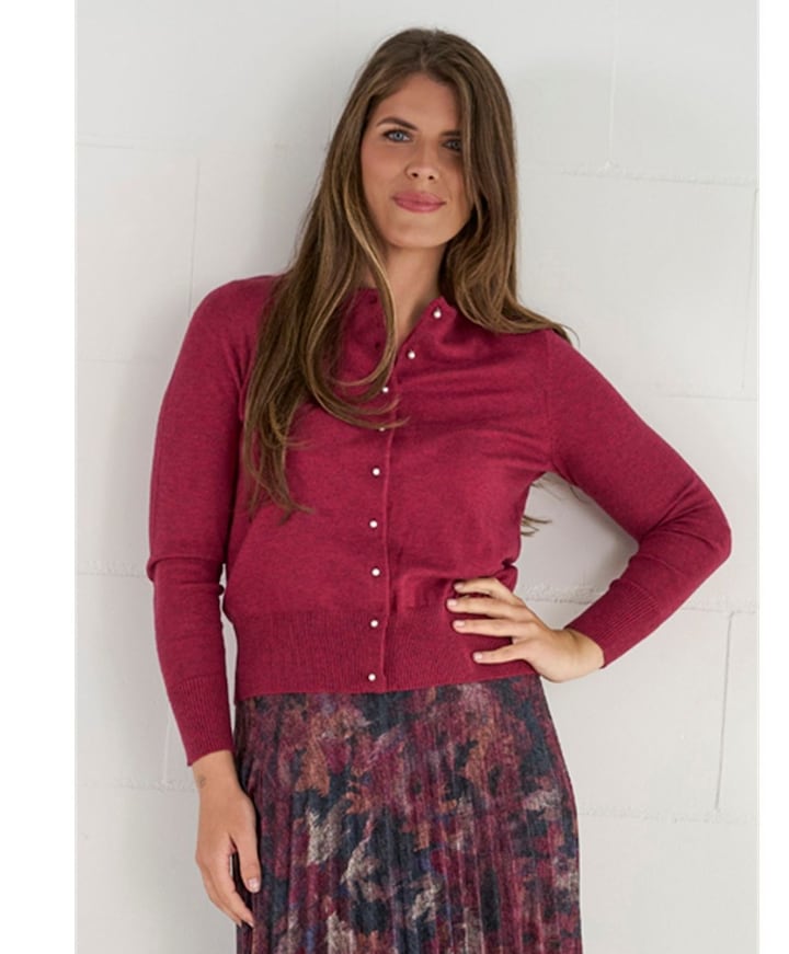 Dames vest rood