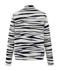 Dames longsleeve blauw