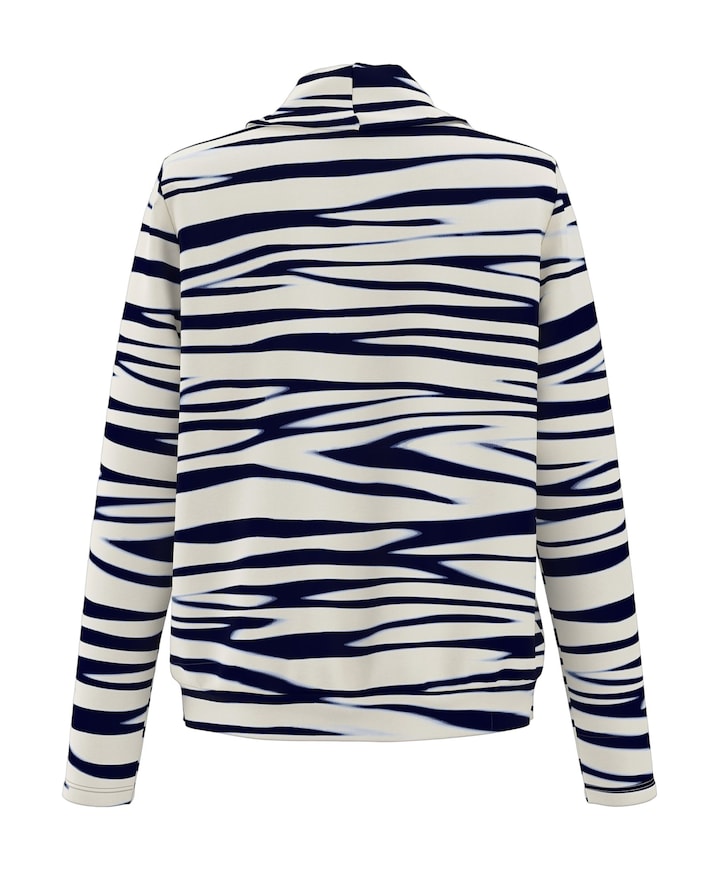 Dames longsleeve blauw