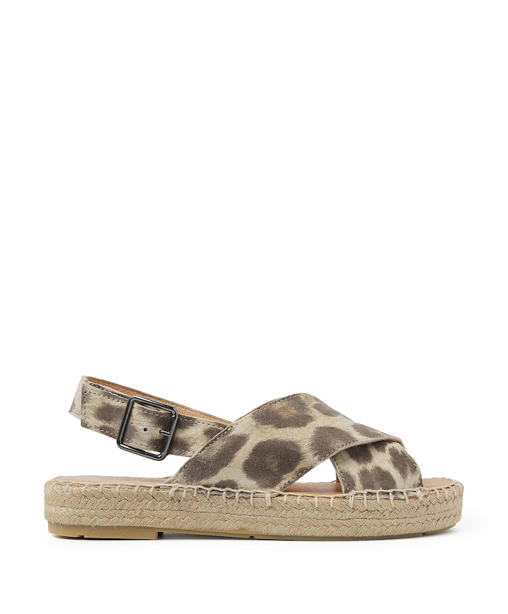 Mondi Isabella dames sandalets bruin