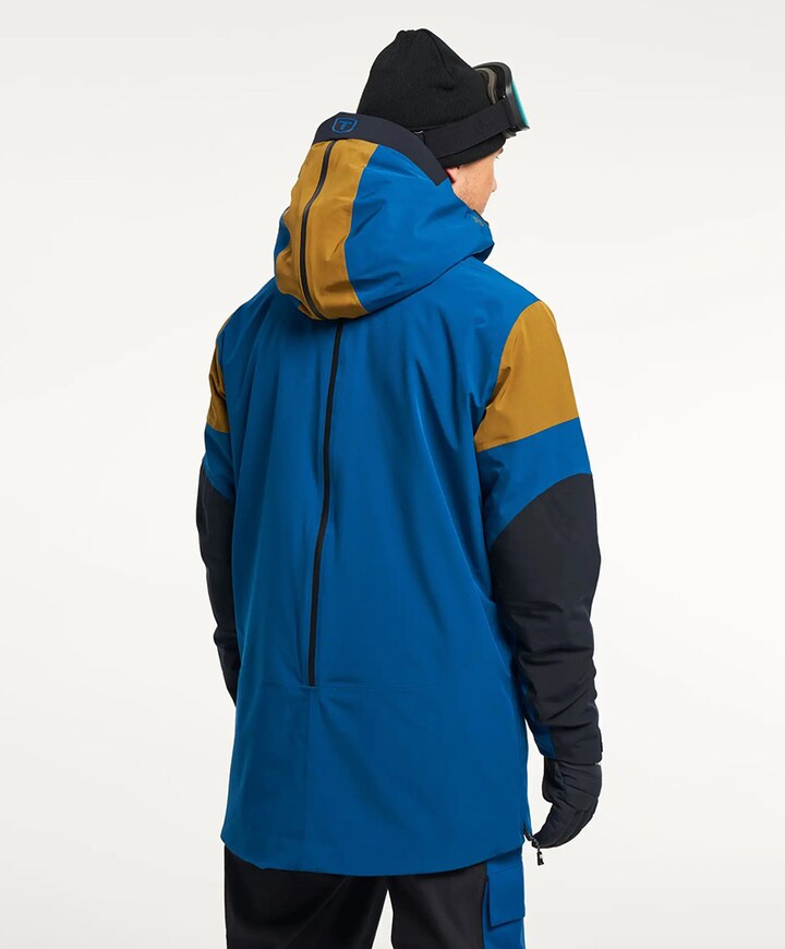 Heren ski-jas blauw