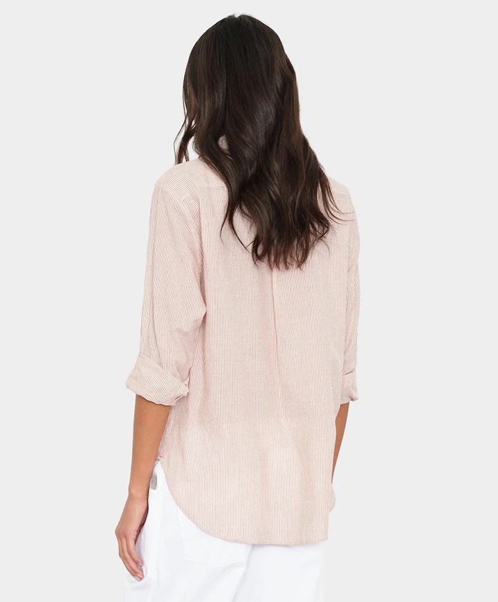 Dames blouse rood