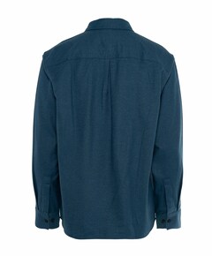 Overhemd lange mouw blauw