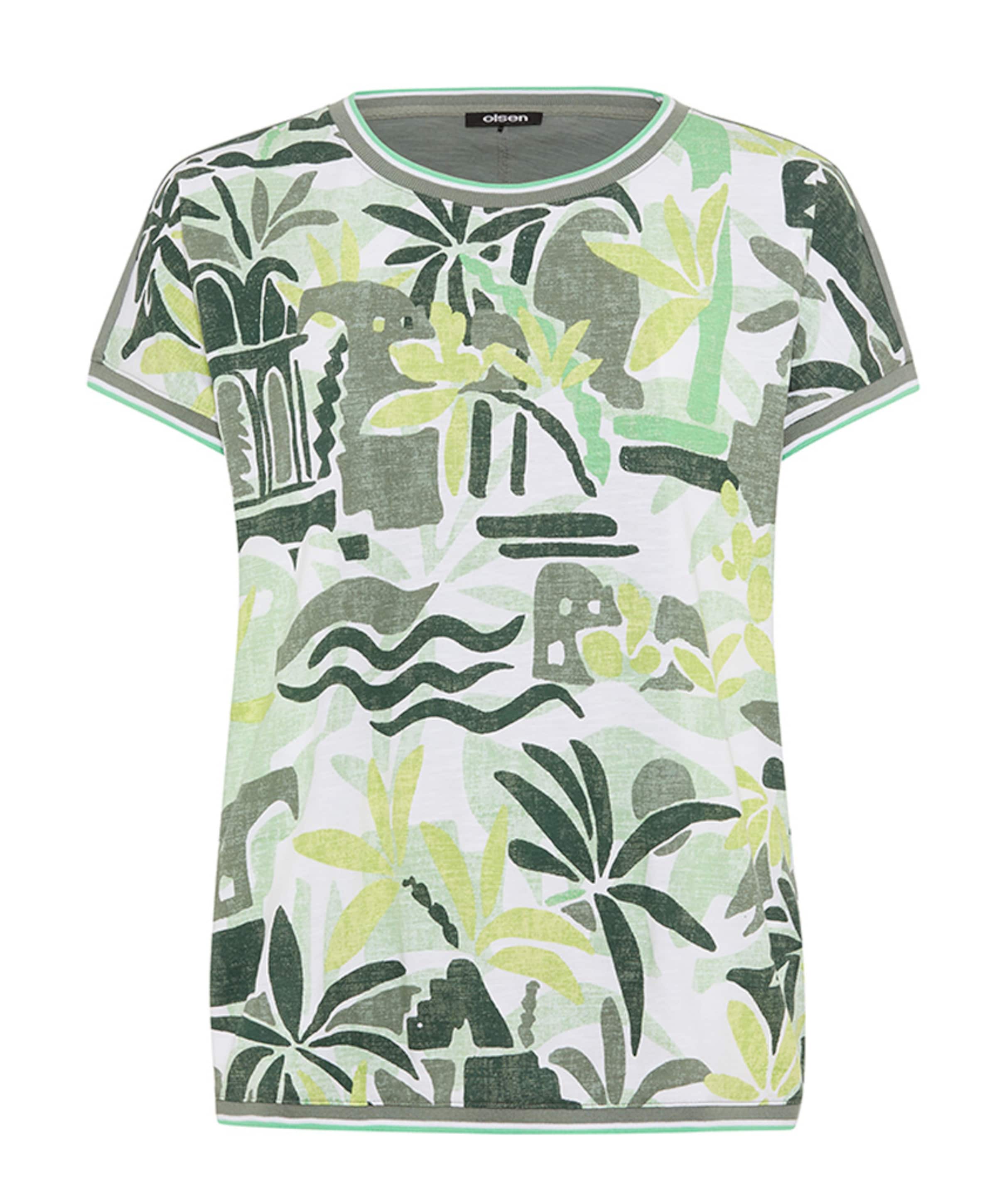 Dames T-shirt groen