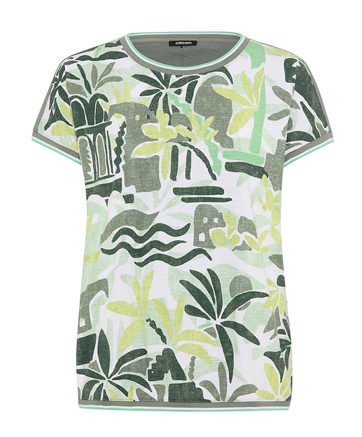 Dames T-shirt groen