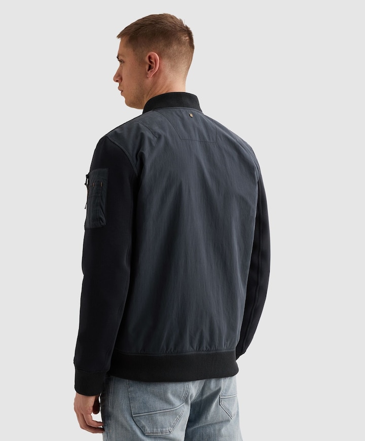Heren jas blauw