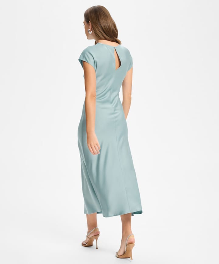 Dames jurk blauw