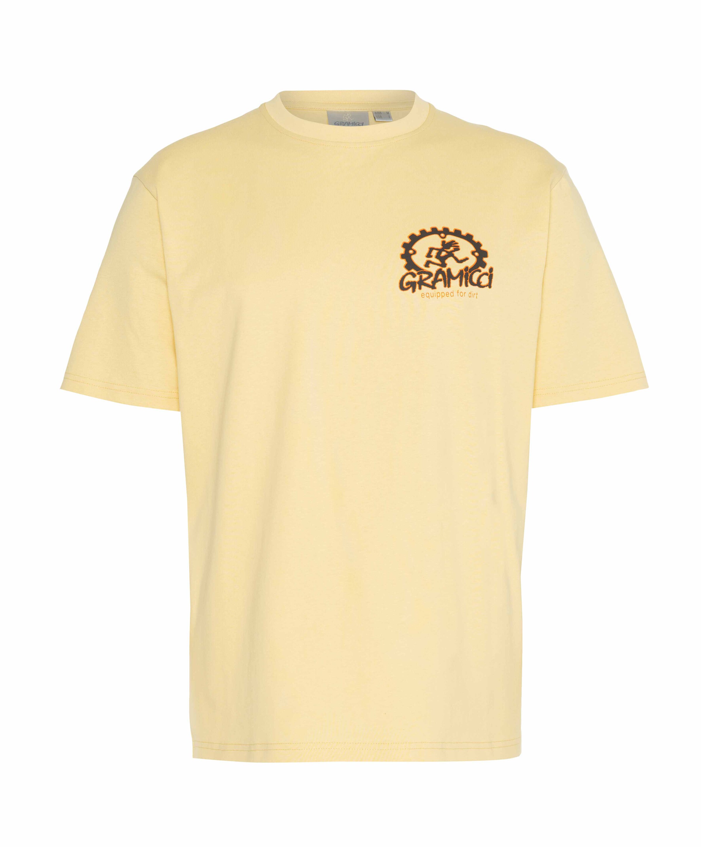 Heren T-shirt geel