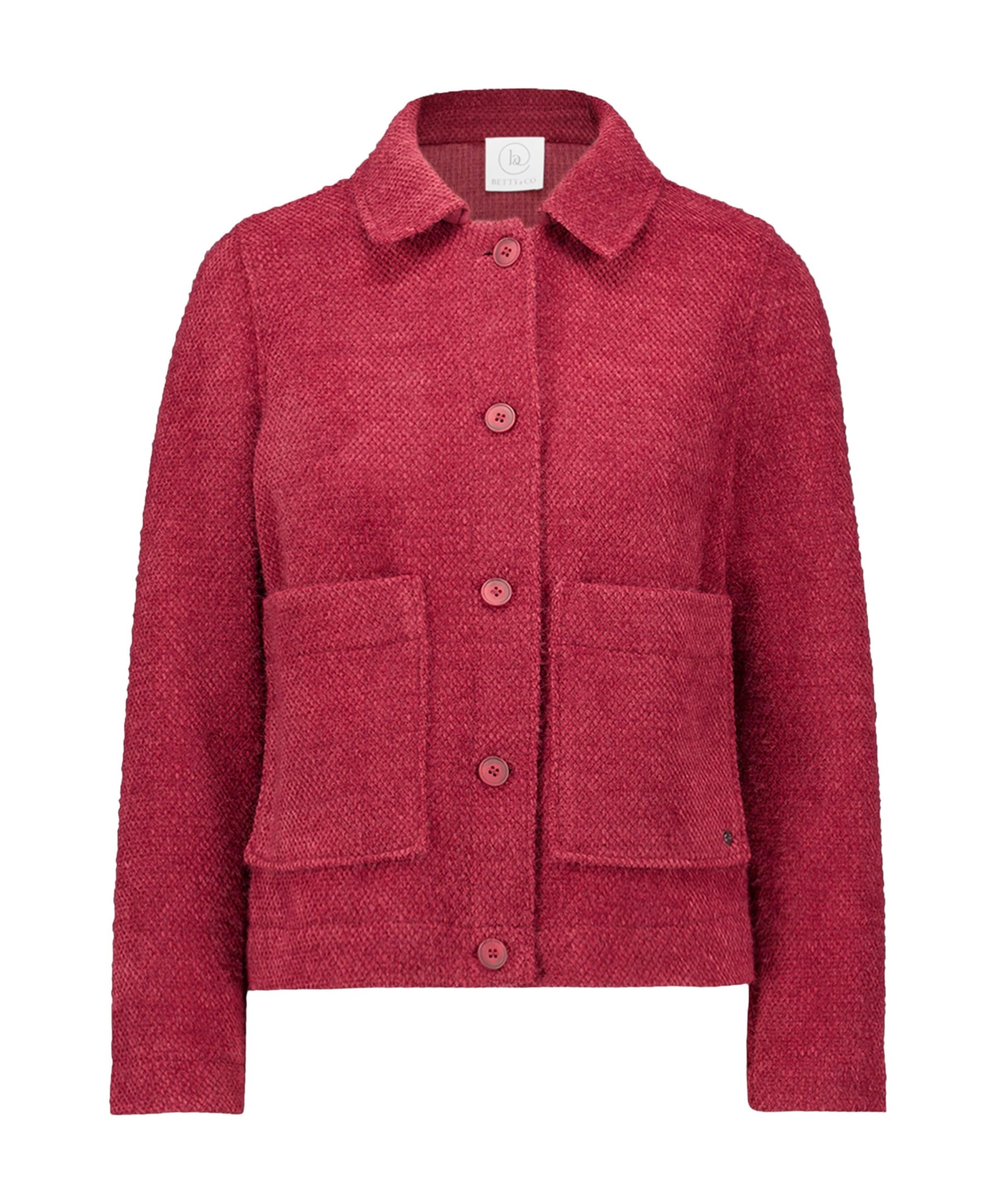 Dames jas bordeaux