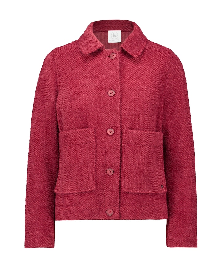 Dames jas bordeaux