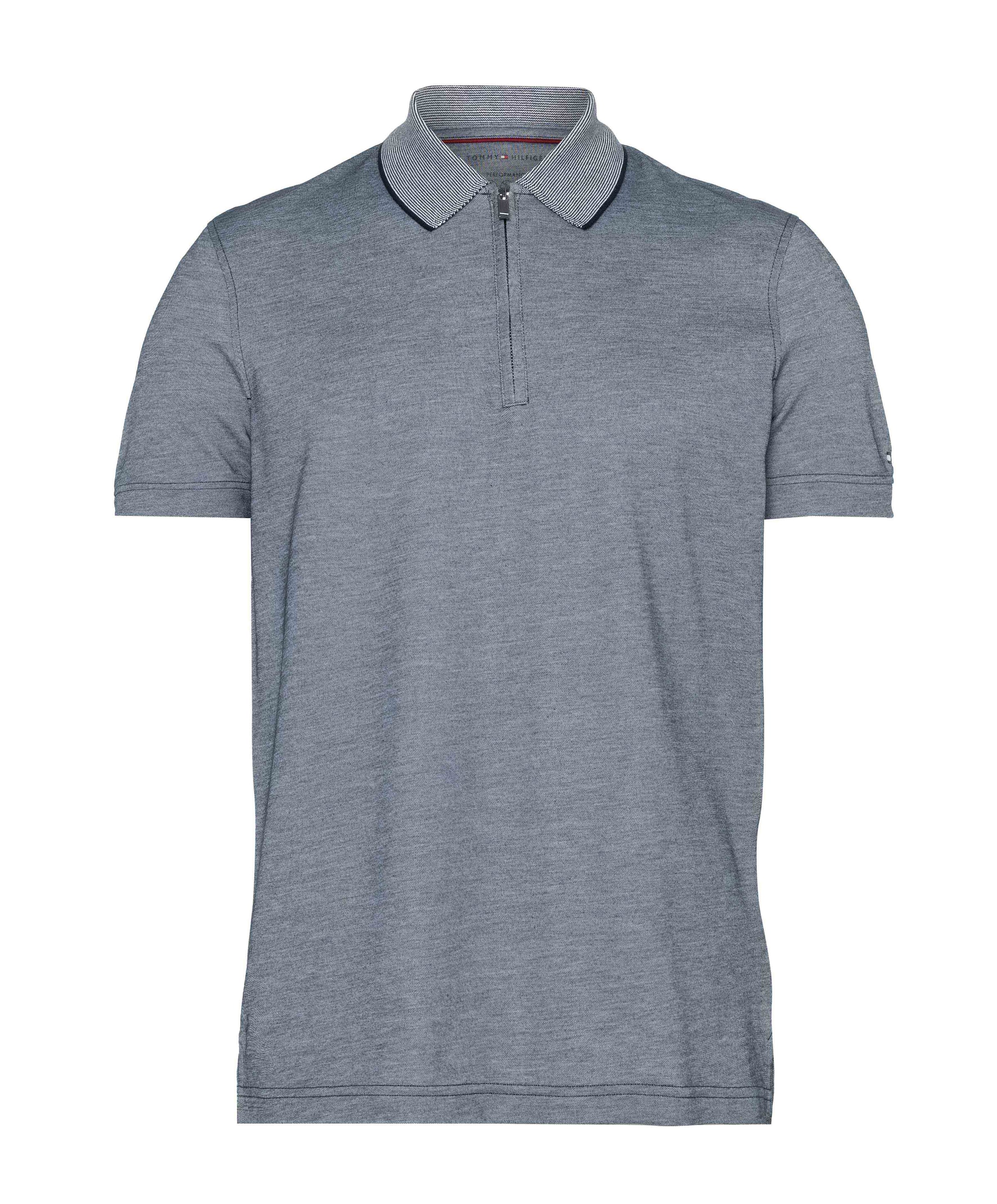 Heren polo blauw