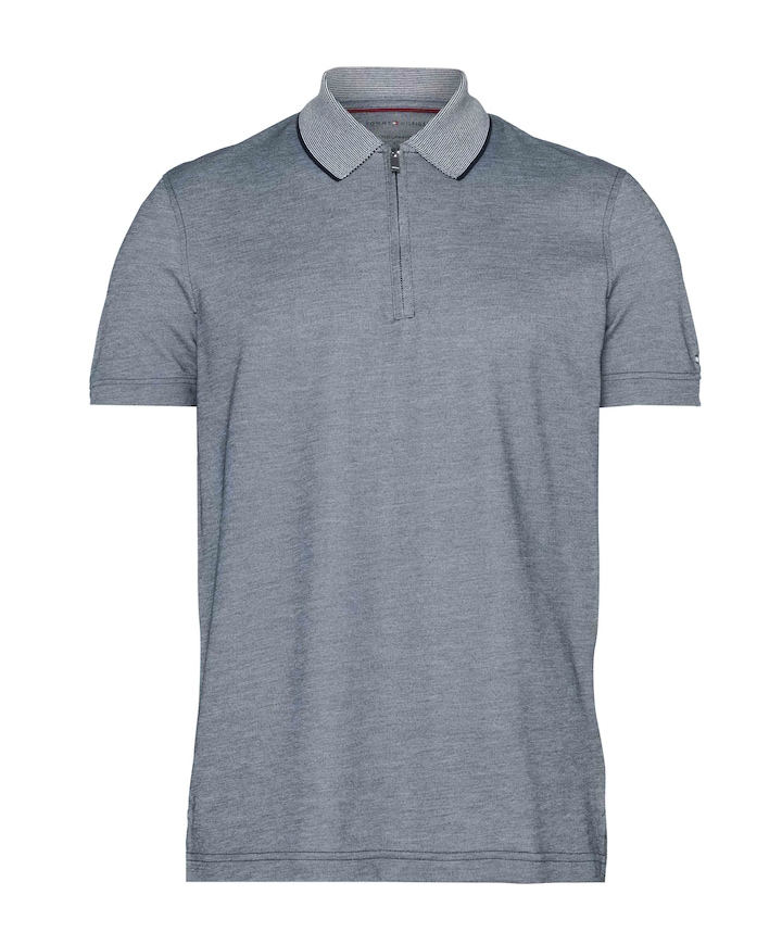 Heren polo blauw