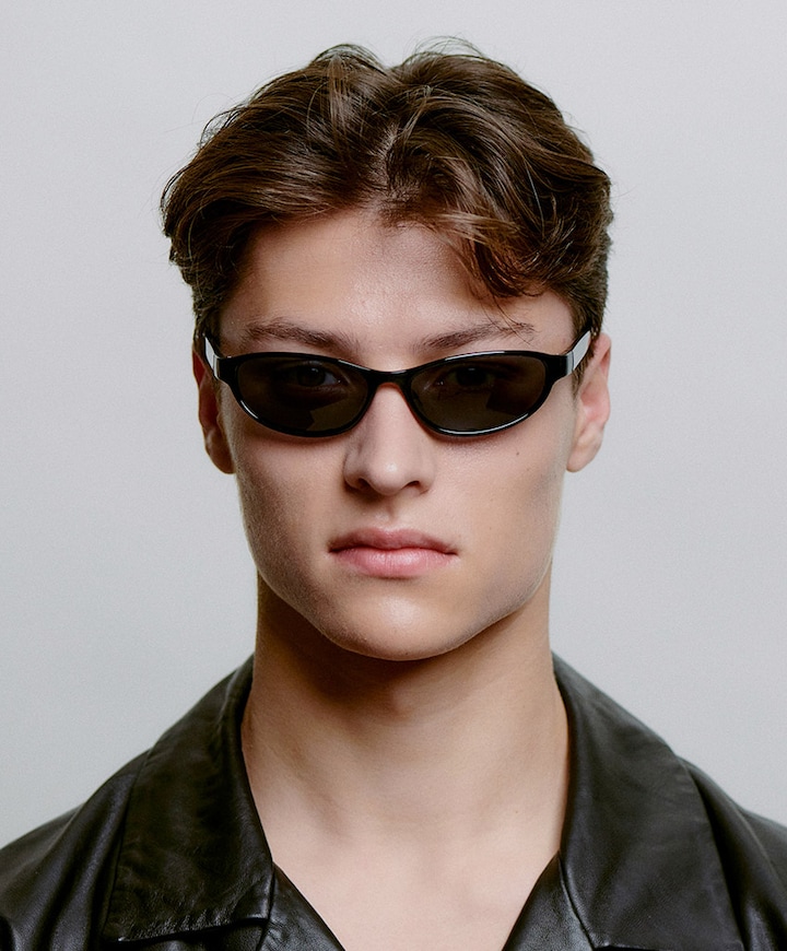 Uniseks zonnebril zwart