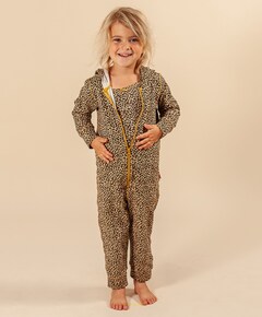 Meisjes pyjamaset bruin