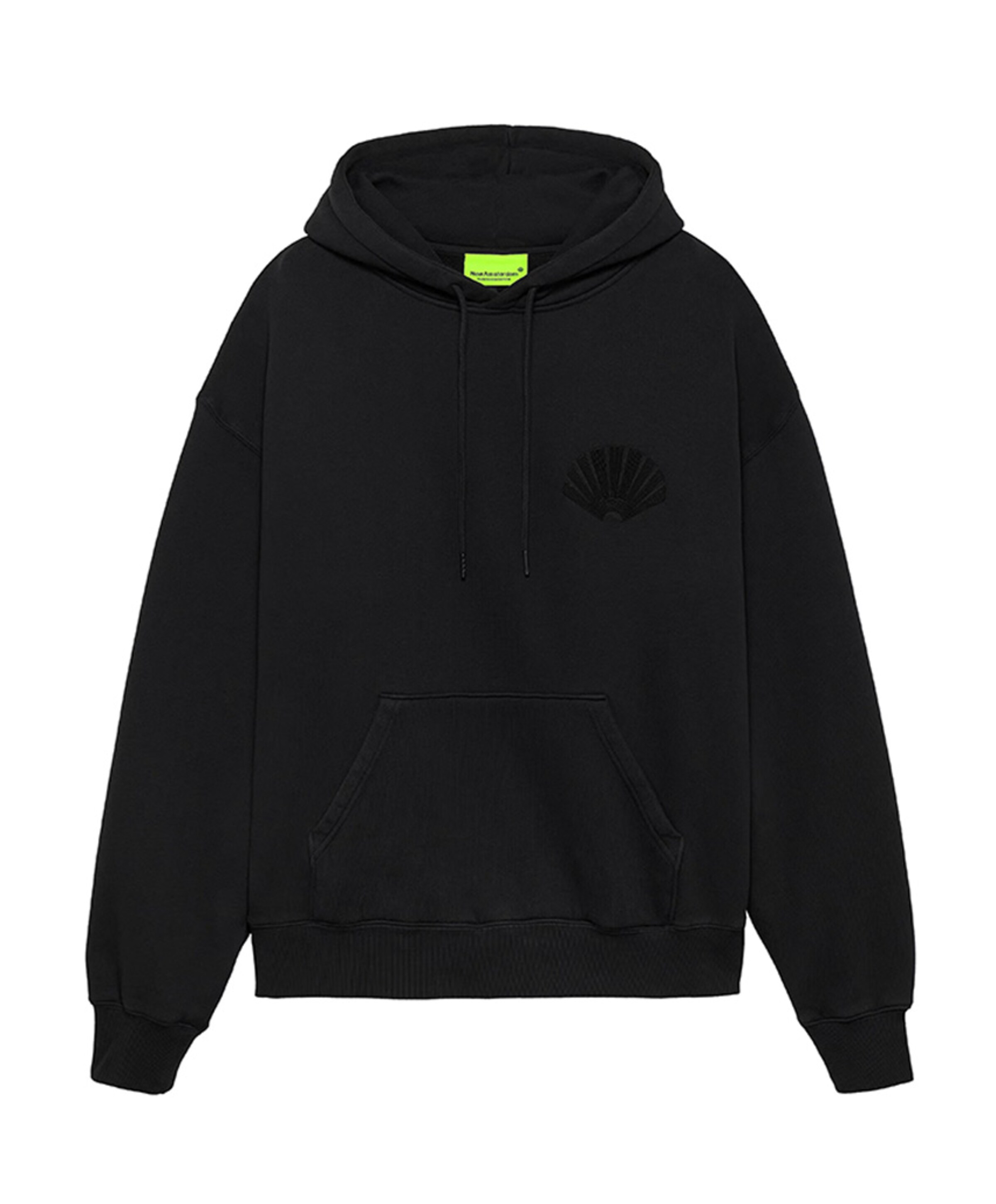 Heren hoodie zwart