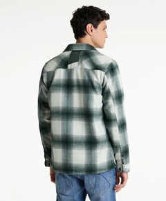 Heren overshirt groen