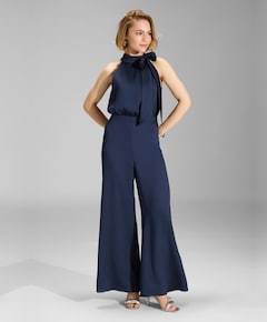 dames jumpsuit blauw