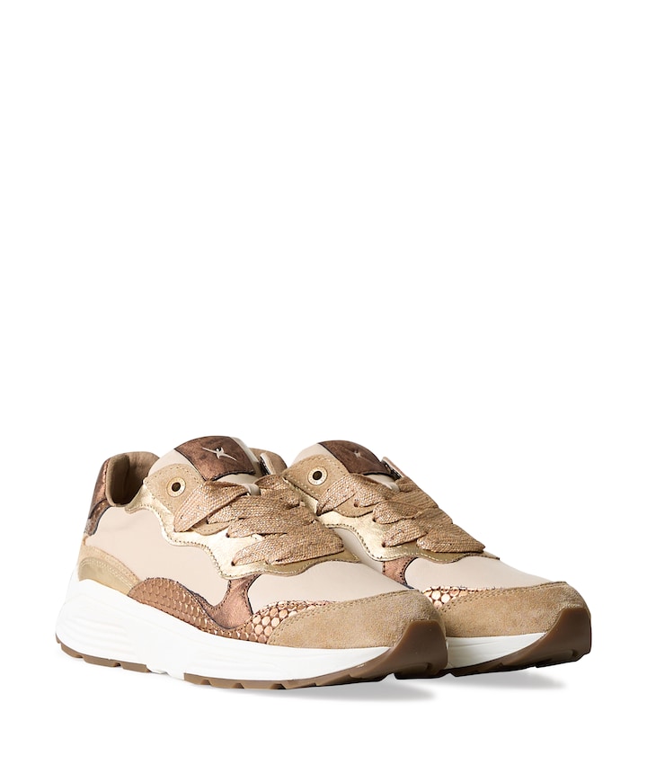 Rainbow dames sneakers bruin