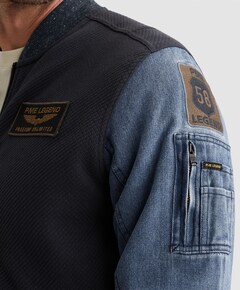 Heren jas blauw