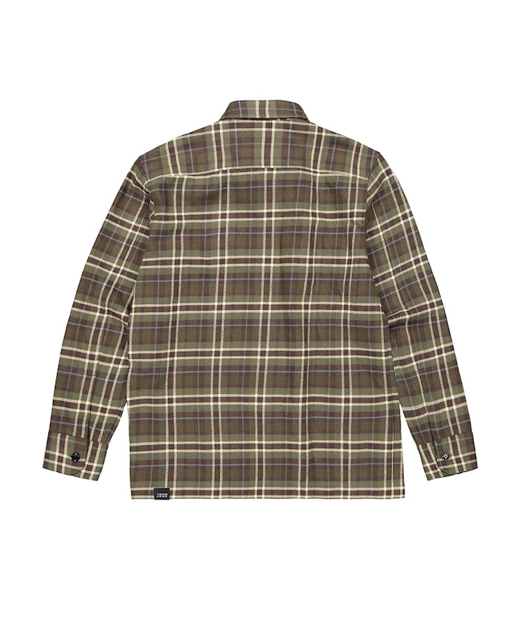 Heren overshirt groen