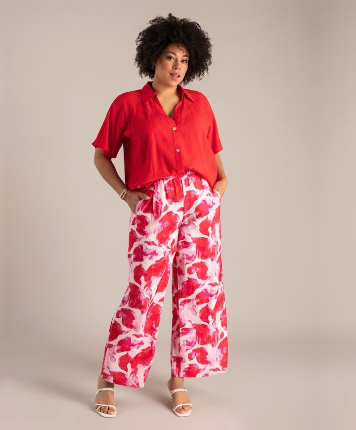 Dames blouse rood