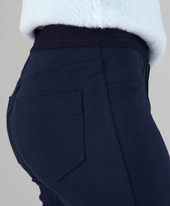 Pull On Slim dames broek blauw