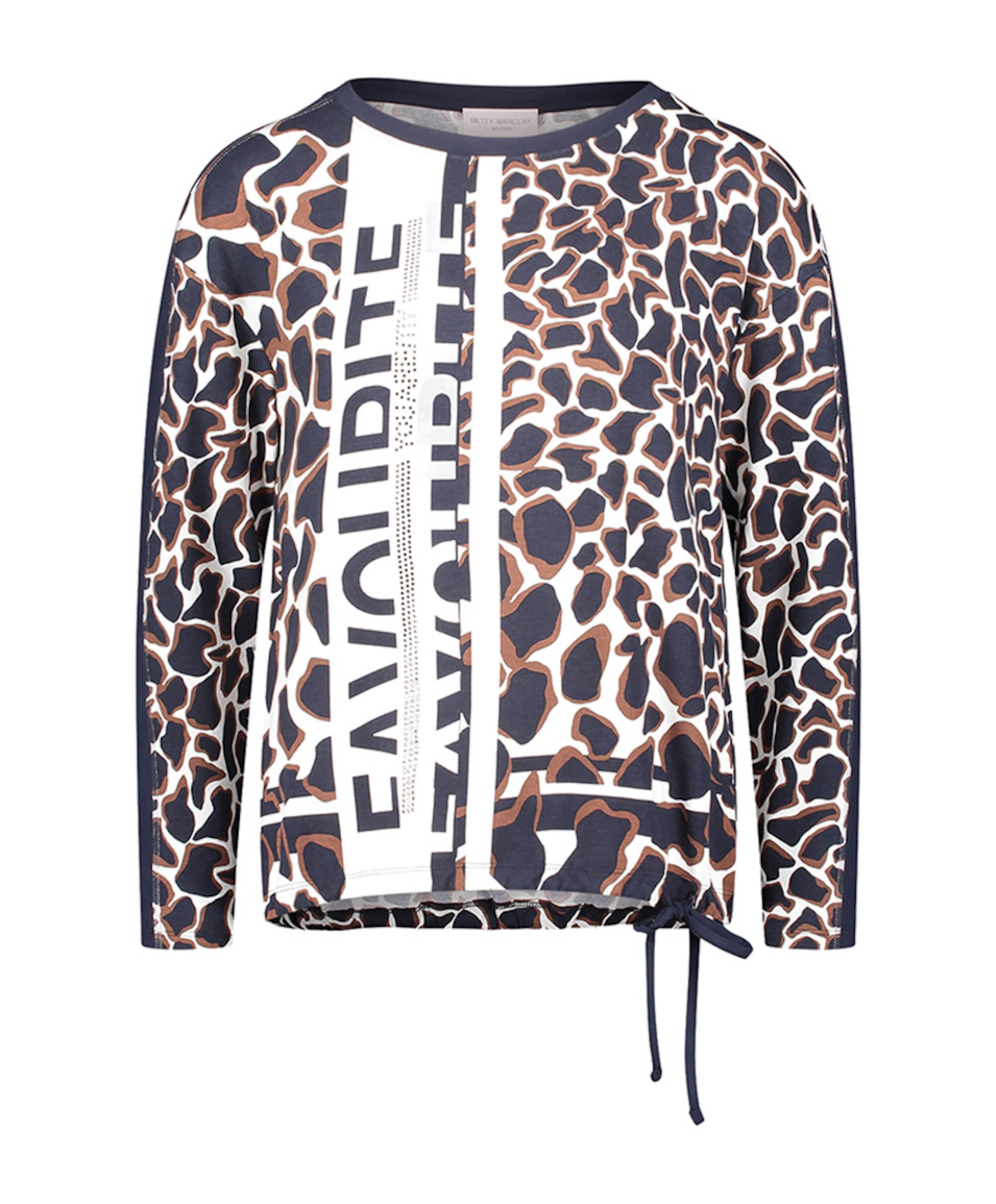 Dames longsleeve blauw