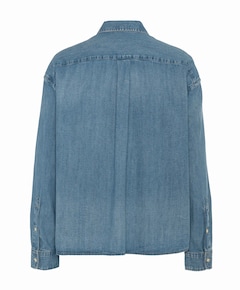 Dames blouse blauw