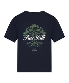Heren T-shirt blauw