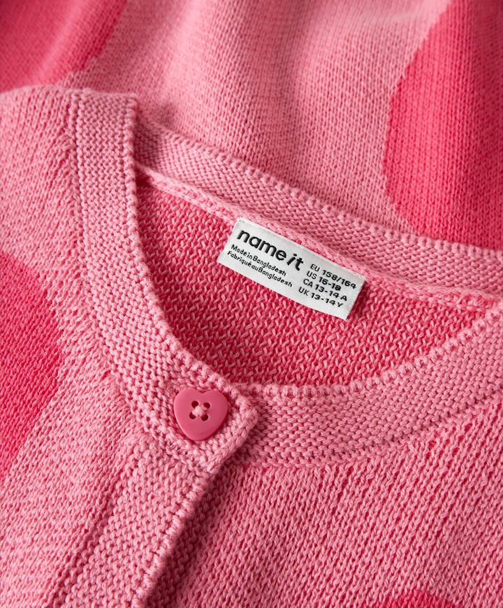 Meisjes vest roze