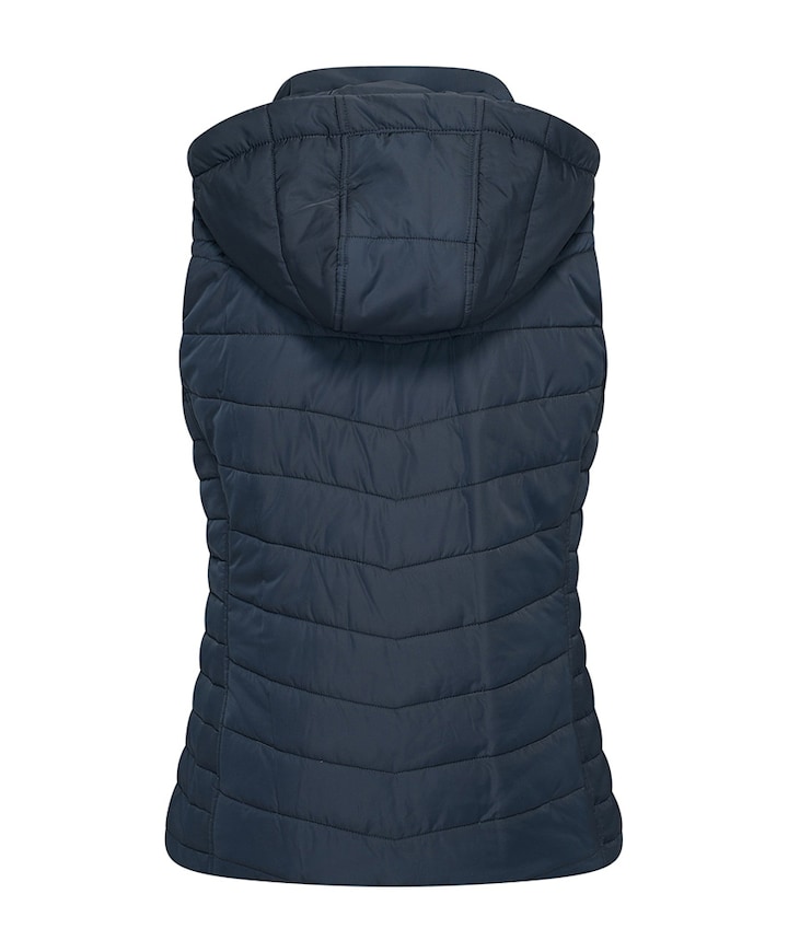 Dames bodywarmer blauw