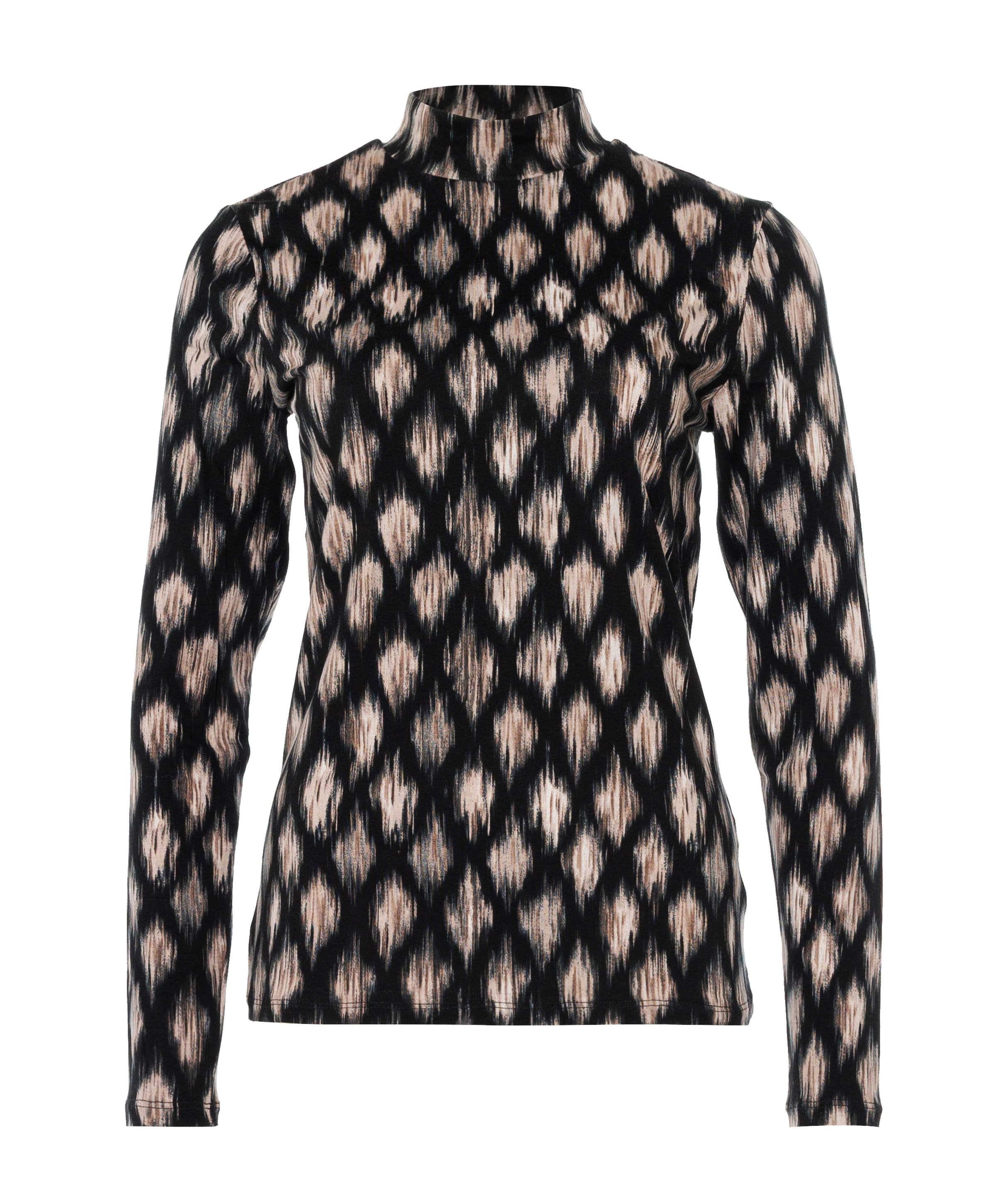 Dames longsleeve zwart