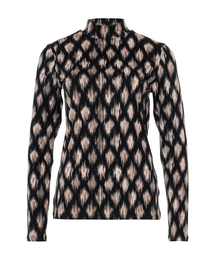 Dames longsleeve zwart