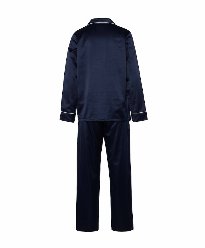 Dames pyjamaset blauw