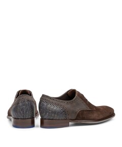 heren veterschoenen bruin