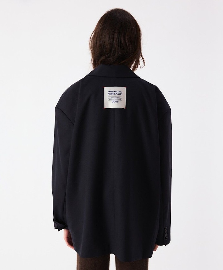 Dames blazer blauw