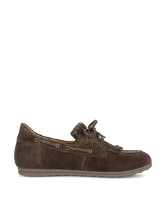 dames mocassins bruin