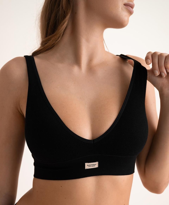 Bralette zwart