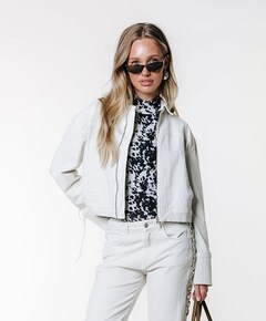 Dames spijkerjas  beige