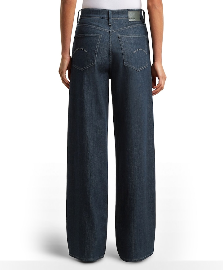 Deck 2.0 High Loose Wmn dames jeans blauw