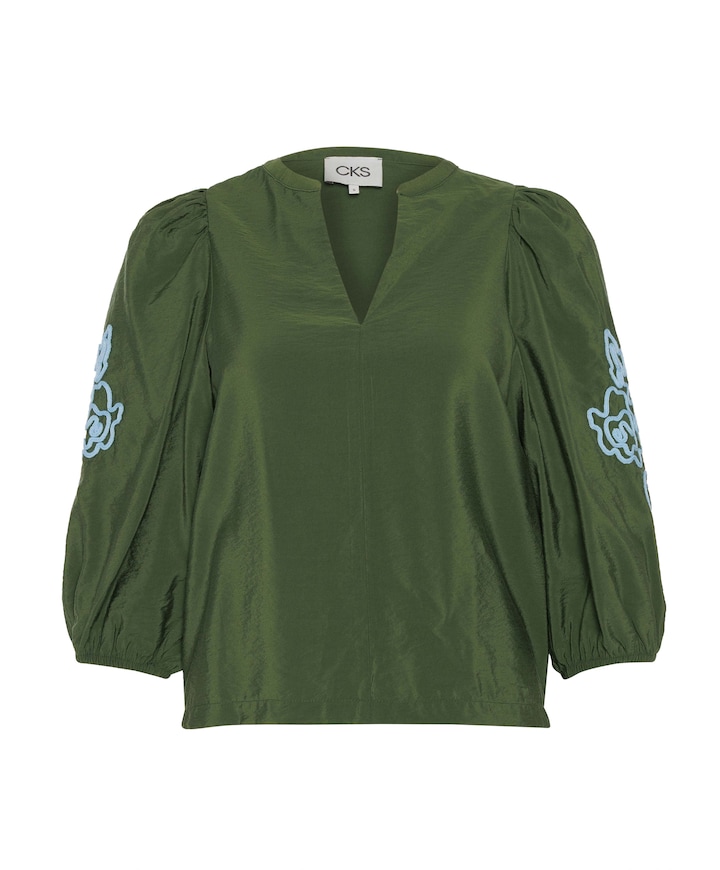 Dames blouse groen