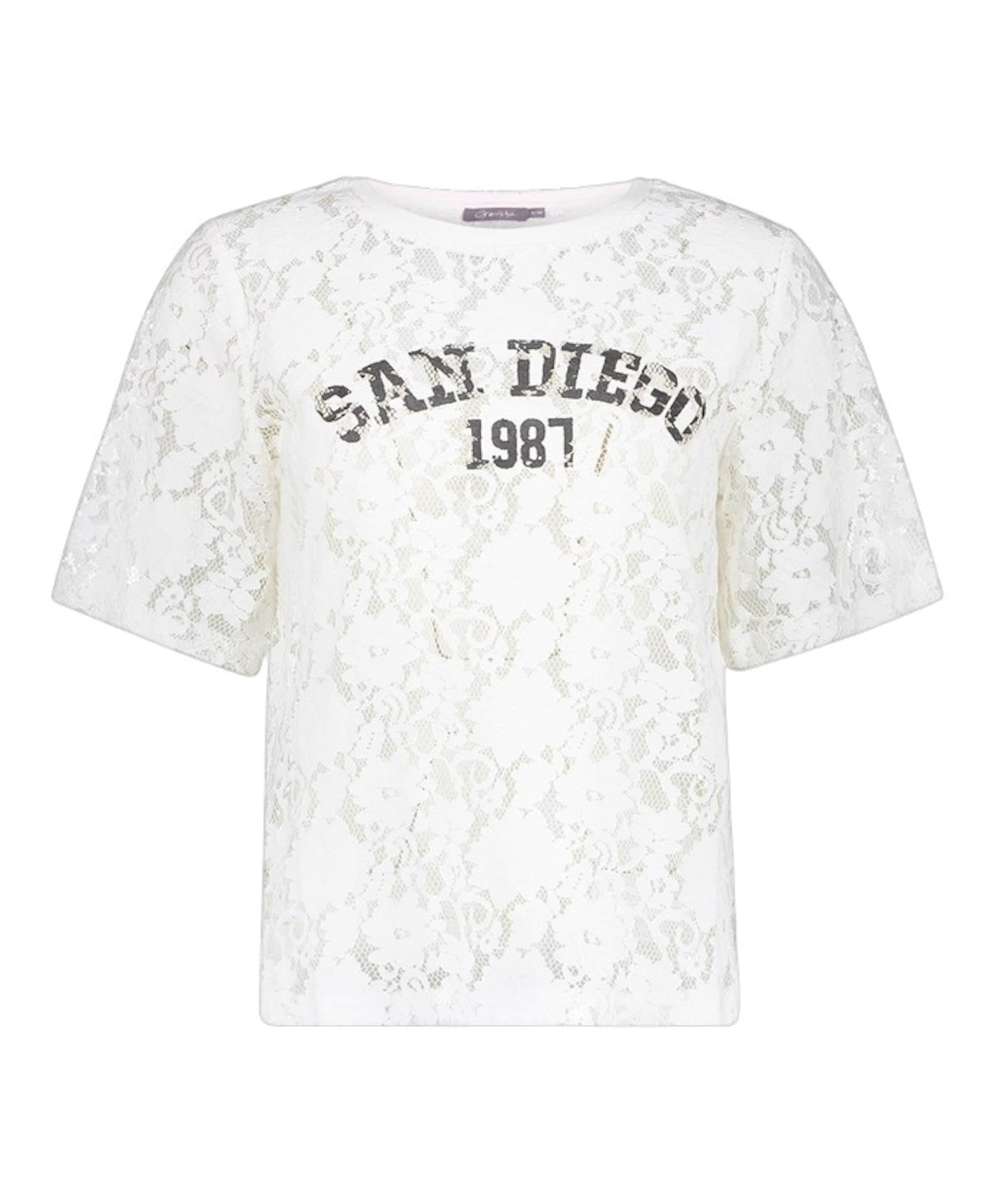 Dames T-shirt ecru