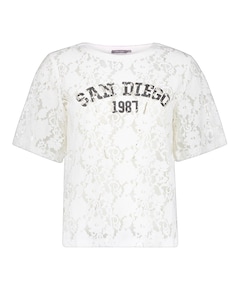 Dames T-shirt ecru