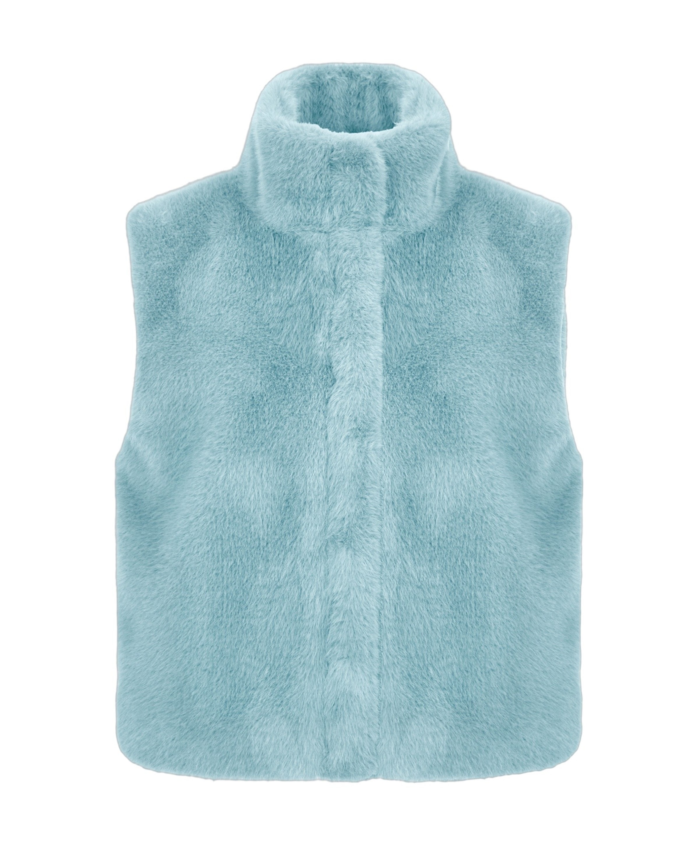 Dames gilet blauw
