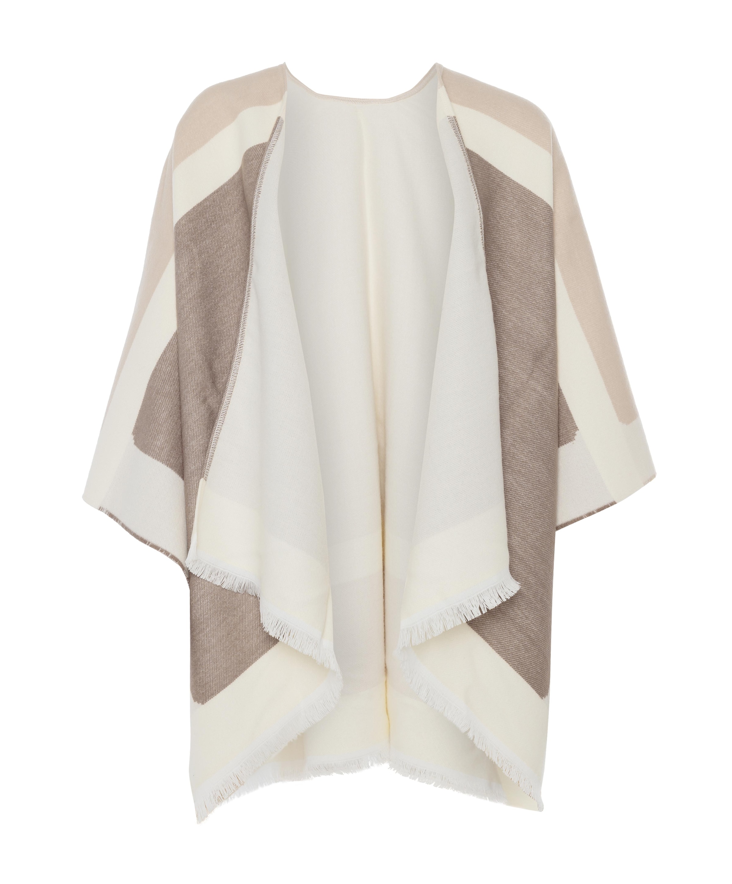 Poncho beige