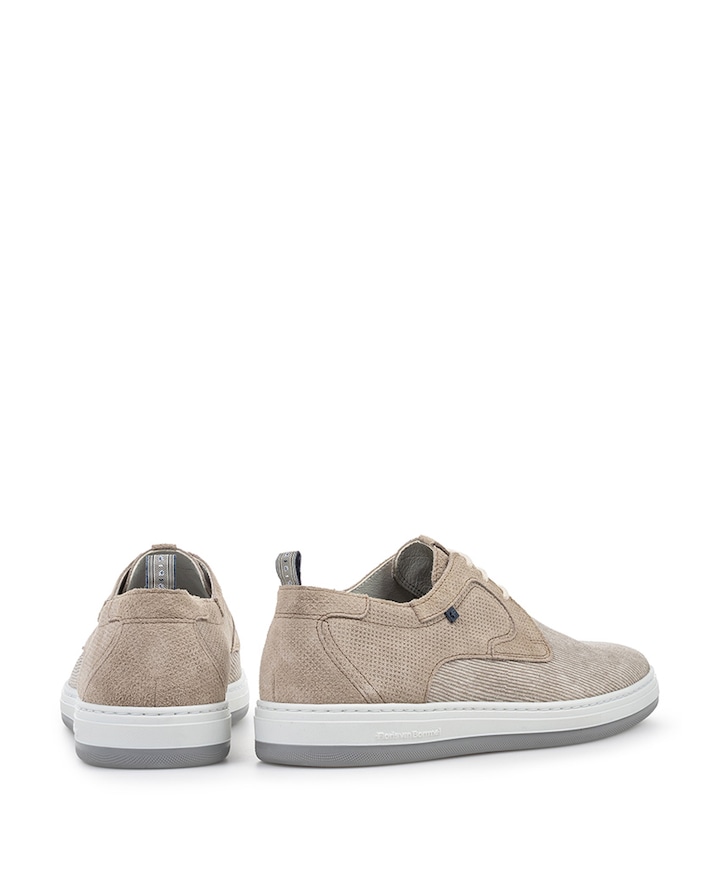 heren veterschoenen beige